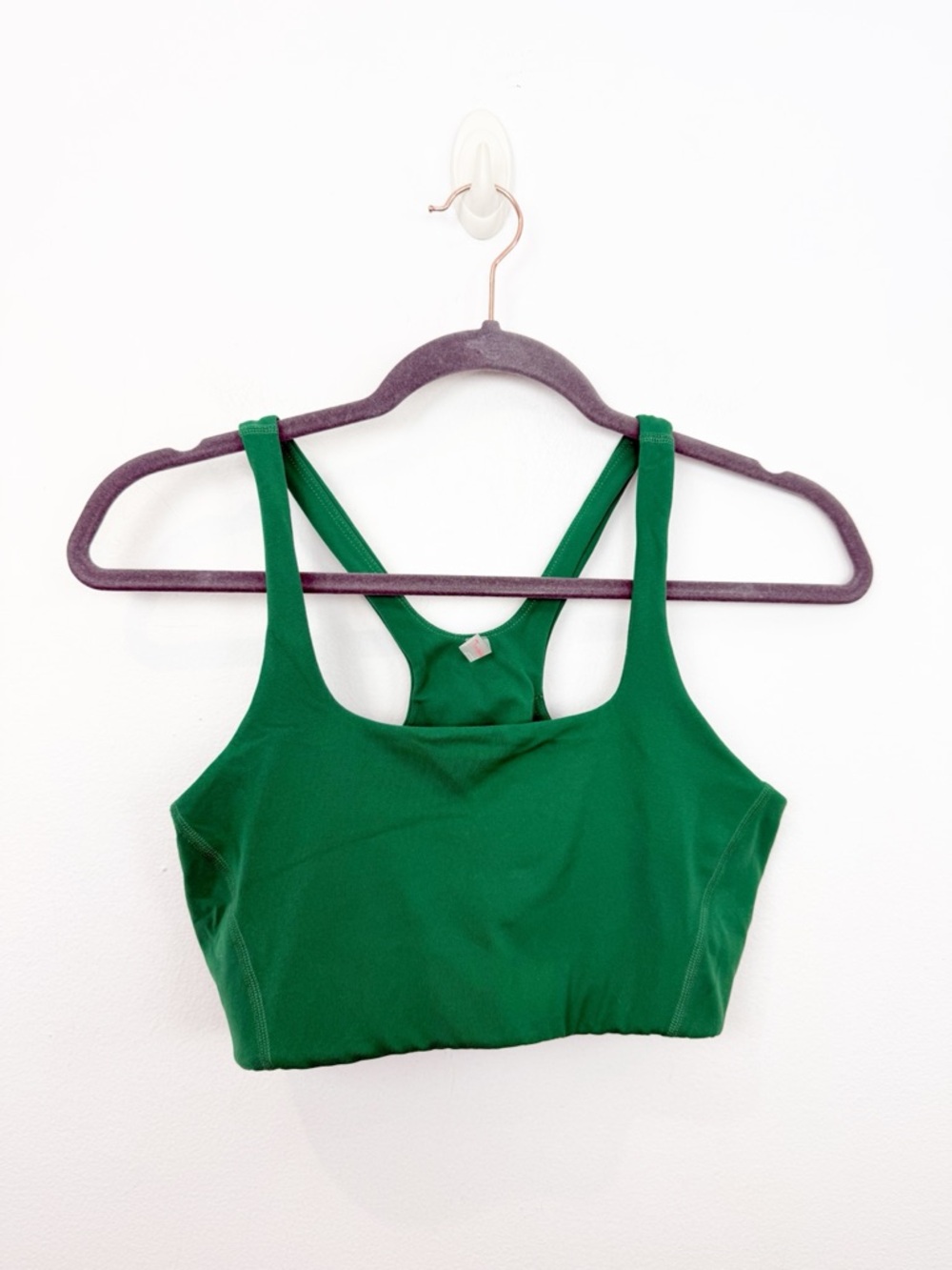 FP Movement Never Better Green Racerback Sports Bra Size Small